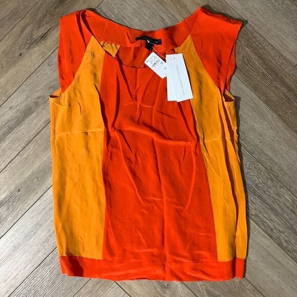 NWT French Connection Silk Top - Picture 1 of 7